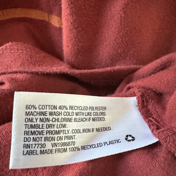 Red XXL Goodfellow Mountains Tee Shirt - Picture 3 of 4